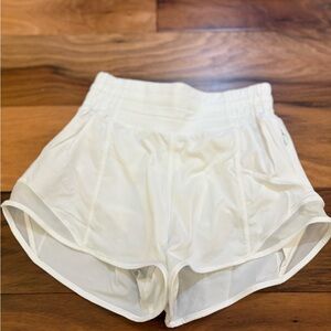 lululemon athletica Women's White Athletic Shorts